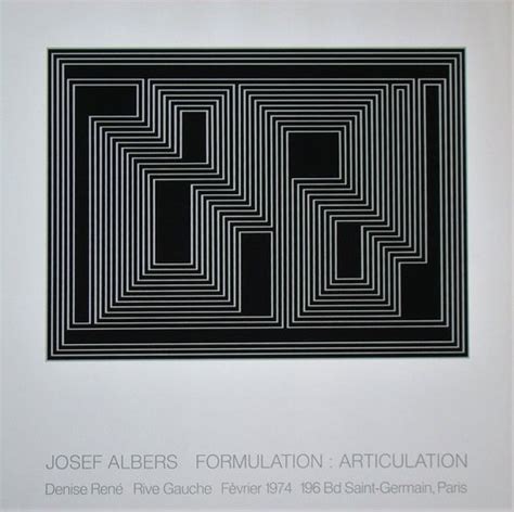 Josef Albers: Formulation: Articulation