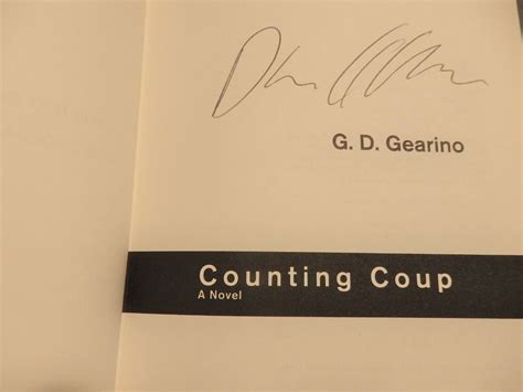 Counting Coup, (SIGNED By Author)