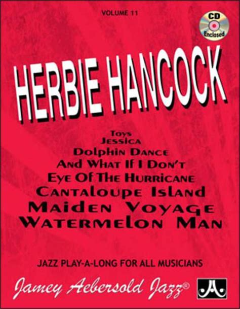 Vol. 11, Music Of Herbie Hancock - For All Insturments (Book & CD Set) (Play-A-long)