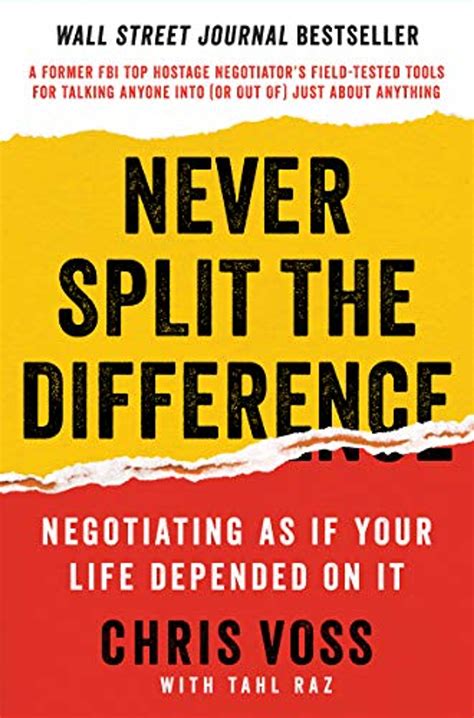 Never Split The Difference Negotiating As If Your Life Depended On It. By Chris Voss Paperback 23 Mar 2017