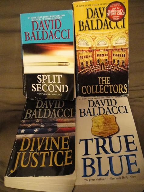 David Baldacci Collection: Split Second+The Collectors+Divine Justice+True Blue