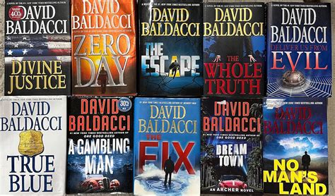 David Baldacci Hardcover Novel Collection 15 Book Set