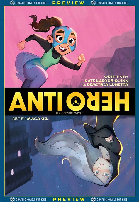 DC Graphic Novels for Kids Sneak Peeks: Anti/Hero (2020-) #1