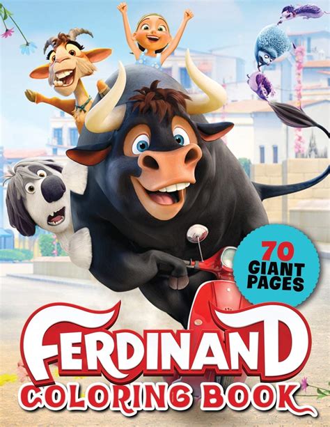 Ferdinand Coloring Book: Super Gift for Kids and Fans - Great Coloring Book with High Quality Images