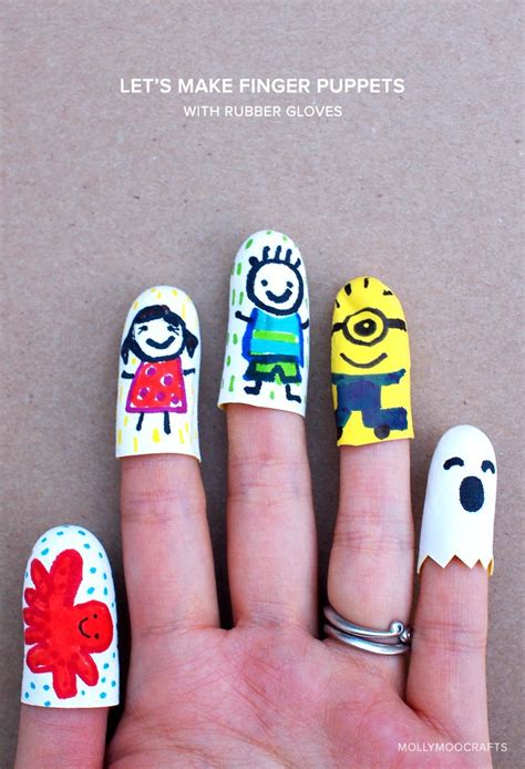Make Your Own Finger Puppets
