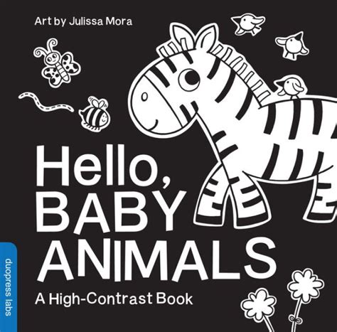 Black on White: A High Contrast Book For Newborns