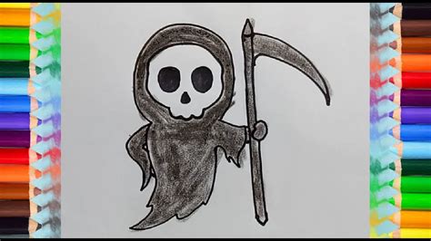 Death How To Draw: Enchanting A Simple Step-by-step Guide Drawing Note Perfection Stress Relieving For Anyone Everything