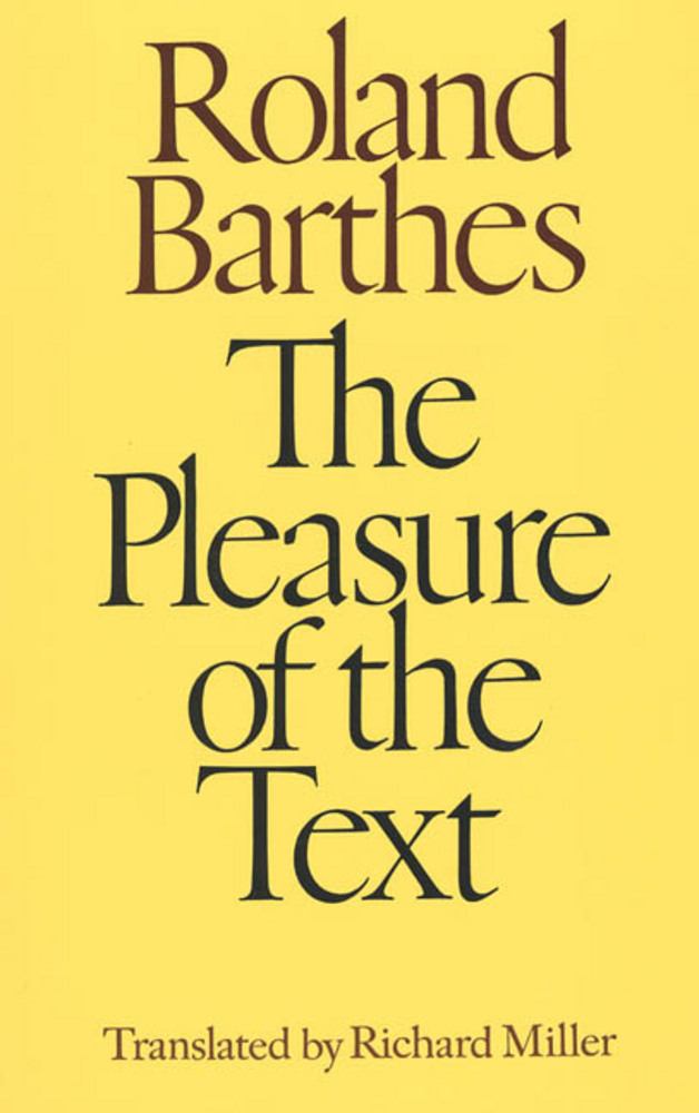 The Pleasure of the Text Buchen