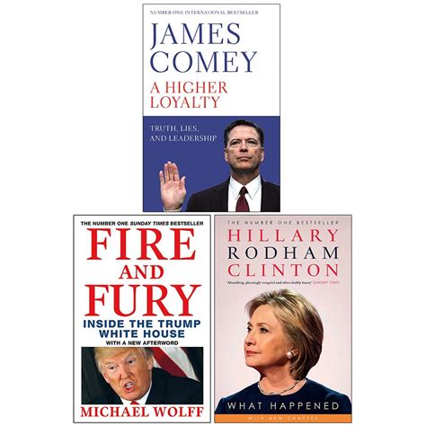 A Higher Loyalty / Fire and Fury / What Happened