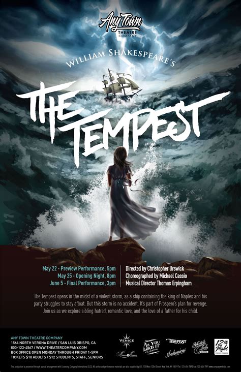 A Tempest: Based on Shakespeare's 'The Tempest;' Adaptation for a Black Theatre