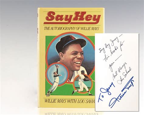 Rare Antique 1st Edition Say Hey Willie Mays Baseball Autobiography First Printing Sports [Hardcover] Willie Mays