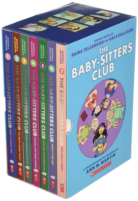 The Baby-sitters Club Graphic Novels #1-7: A Graphix Collection: Full Color Edition: Full-Color Edition (The Baby-Sitters Club Graphix)