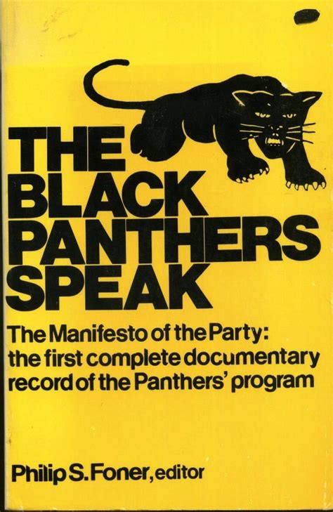 The Black Panthers Speak