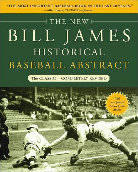 The New Bill James Historical Baseball Abstract