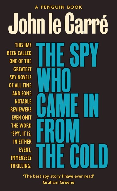 The Spy Who Came In From the Cold by John le Carré: Summary  Study Guide