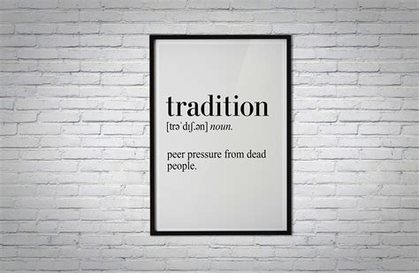 The Meaning of Tradition