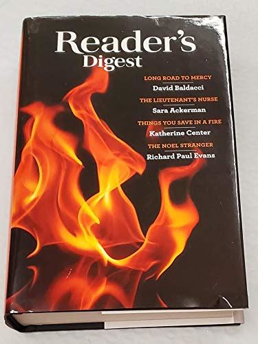 Reader's Digest Select Editions, Vol 367 - Long Road to Mercy, The Lieutenant's Nurse, Things You Save in a Fire, and The Noel Stranger