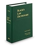 Black's Law Dictionary livre