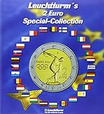 Leuchtturm 2-EUR (Euro) Special-Collection: für 57 2-EUR-Münzen inkl. Flaggen-Stickerset livre