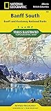 National Geographic Trails Illustrated Map Banff South Banff and Kootenay National Parks Alberta Bri livre