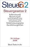 Steuergesetze 2 (SteuerG2) livre