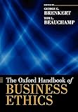 The Oxford Handbook of Business Ethics livre