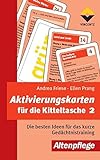 Aktivierungskarten für die Kitteltasche 2 (Altenpflege) livre