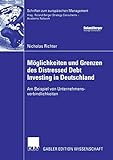 Möglichkeiten und Grenzen des Distressed Debt Investing in Deutschland: Am Beispiel von Unternehmen livre