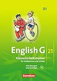 English G 21. Ausgabe D 1. Klassenarbeitstrainer mit Lösungen und Audios online: 5. Schuljahr livre