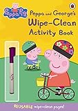 Peppa Pig: Peppa and George's Wipe-Clean Activity Book- livre
