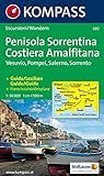 Carte touristique : Penisola Sorrentina livre