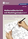 Mathematikunterricht mit Flüchtlingskindern 5-7: Arbeitsblätter mit darauf abgestimmten Wortschatz livre