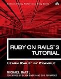 Ruby on Rails 3 Tutorial: Learn Rails by Example livre