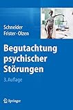 Begutachtung psychischer Störungen livre