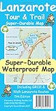 Lanzarote Tour & Trail Super-Durable Map livre
