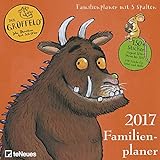 Der Grüffelo 2017 - Kinderkalender, Familienplaner mit 5 Spalten und Stickern, 17-Monate - 30 x 30 livre