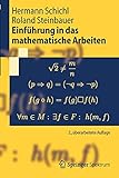 Einführung in das Mathematische Arbeiten (Springer-Lehrbuch) (German Edition): 2. Uberarbeitete Auf livre