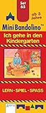 Ich gehe in den Kindergarten: Mini-Bandolino Set 65 livre