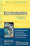 Ecclesiastes: Annotated & Explained (SkyLight Illuminations) (English Edition) livre