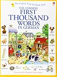 First Thousand Words in German livre