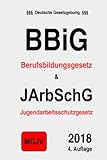 BBiG & JArbSchG: Berufsbildungsgesetz & Jugendarbeitsschutzgesetz livre