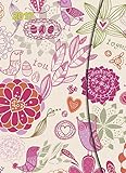 Flower Fantasy 2017 - Magneto Diary large, Taschenkalender, Wochenkalender, Buchkalender - 16 x 22 c livre