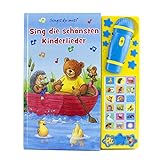 Karaokebuch - Die schönsten Kinderlieder - Liederbuch mit 18 Melodien, 2 Geräuschen - Soundbuch mi livre