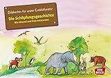 Kamishibai Bildkartenset Die Schöpfungsgeschichte.Wie Himmel und Erde entstanden. - Bildkarten für livre