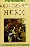 Renaissance Music - Music in Western Europe 1400- 1600 livre