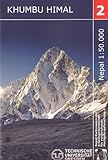 Khumbu Himal Trekking-Karte 1:50 000: Blatt 2 Nepal-Kartenwerk der Arbeitsgemienschaft für vergleic livre