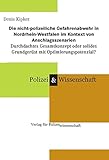 Die nicht-polizeiliche Gefahrenabwehr in Nordrhein-Westfalen im Kontext von Anschlagsszenarien: Durc livre