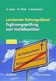 Lernkarten Rettungsdienst - Ergänzungsprüfung zum Notfallsanitäter livre