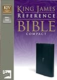 Holy Bible: King James Version, Navy, Bonded Leather, Reference Bible livre