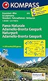 Parco Naturale Adamello-Brenta Geopark/Naturpark Adamello-Brenta Geopark: Wanderkarte mit Radrouten livre